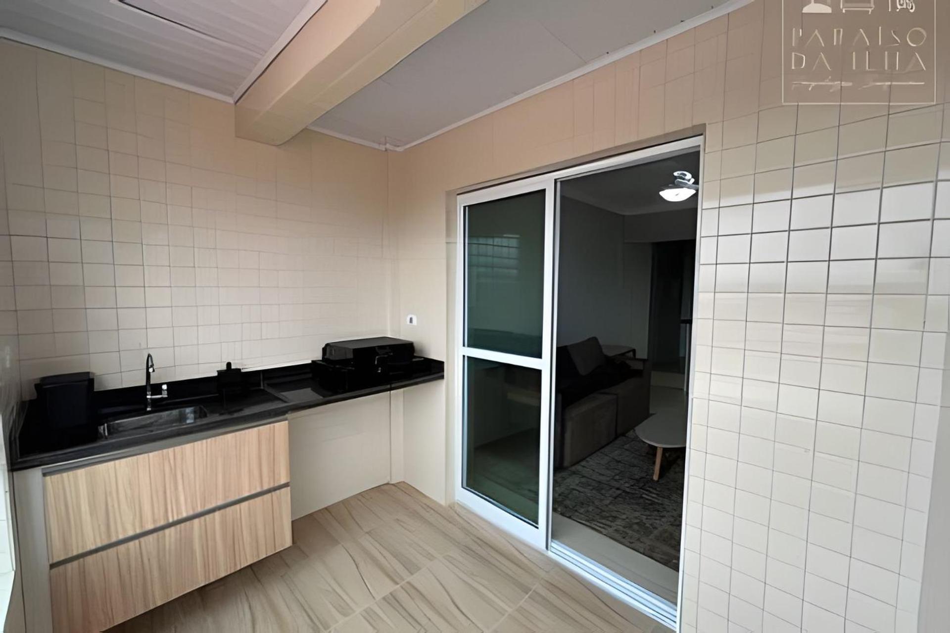 Apartamento Varanda E Churrasqueira Pe Na Areia Pg Praia Grande (Santos) Exterior foto