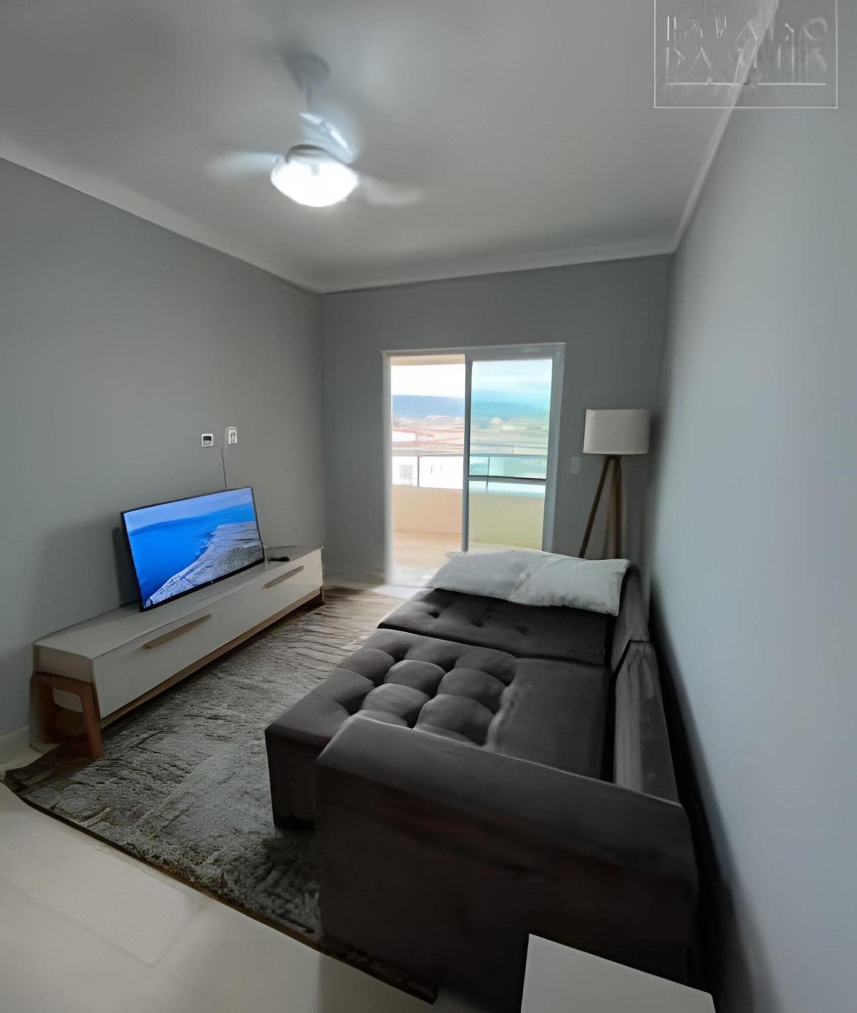 Apartamento Varanda E Churrasqueira Pe Na Areia Pg Praia Grande (Santos) Exterior foto