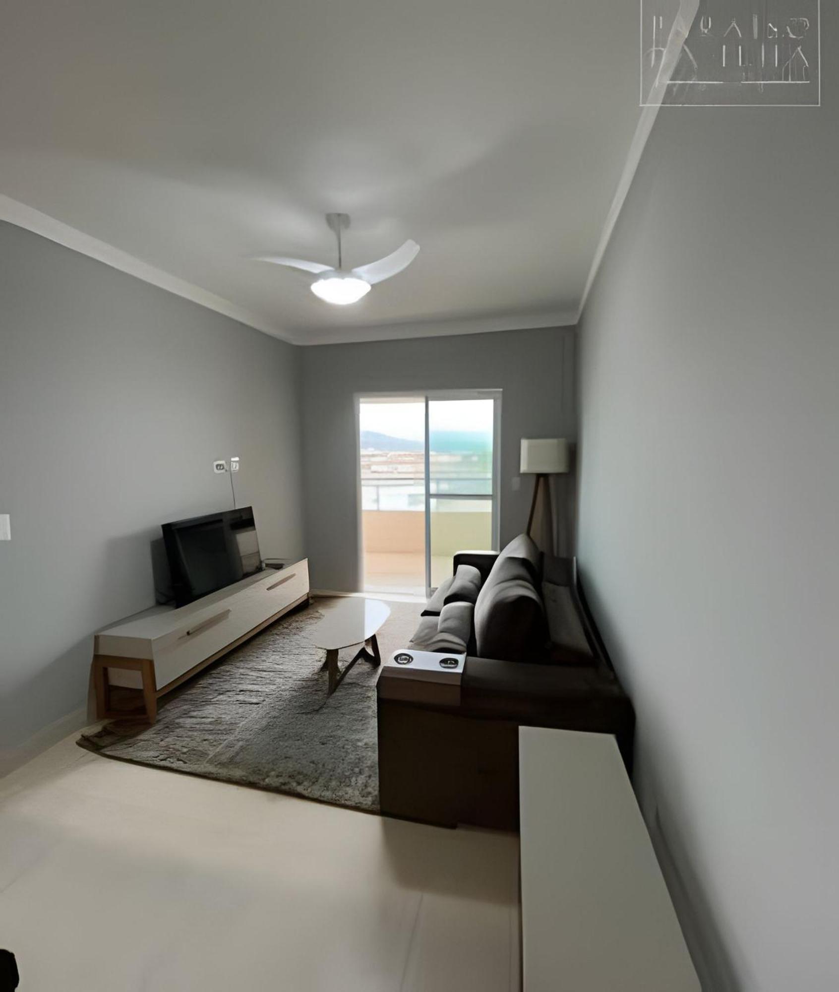 Apartamento Varanda E Churrasqueira Pe Na Areia Pg Praia Grande (Santos) Exterior foto